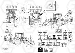 2164 Decals BL71PLUS, Volvo Construction Equipment