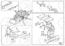 90783 Foot step L180F HL HIGH-LIFT, Volvo Construction Equipment