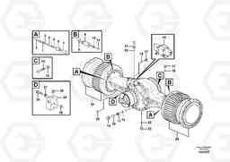 43701 Planetary axle, rear L350F, Volvo Construction Equipment