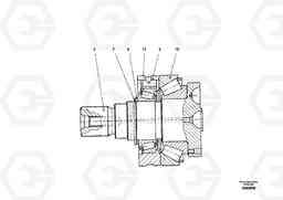 50353 Drive Shaft With Bearing Assembly DD90 S/N 08200011422 -, Volvo Construction Equipment
