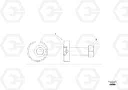 38104 Cam With Screw Screed Extension Setting OMNI V S/N 0847508049 -, Volvo Construction Equipment