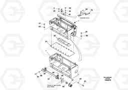 14923 Hydraulic Extension - Screed Assembly OMNI V S/N 0847508049 -, Volvo Construction Equipment