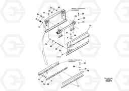 56280 Hydraulic Extension - Screed Assembly OMNI V S/N 0847508049 -, Volvo Construction Equipment