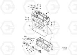 10287 Hydraulic Extension - Screed Assembly OMNI V S/N 0847508049 -, Volvo Construction Equipment