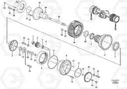 86348 Wheel hub L350F, Volvo Construction Equipment