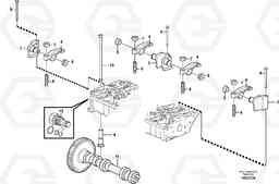 87435 Valve mechanism EC290B PRIME S/N 17001-/85001- 35001-, Volvo Construction Equipment
