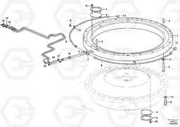 89055 Slewing ring attachment EW210C, Volvo Construction Equipment