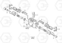 40787 Valve section EC27C, Volvo Construction Equipment