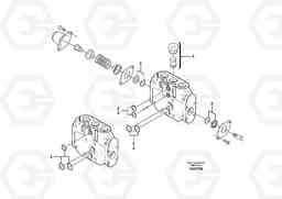 50443 Valve section ECR48C, Volvo Construction Equipment