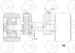 96635 Front Wheel Installation ABG4371 S/N 0847503049-, Volvo Construction Equipment