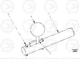 100529 Adjusting Pin Assembly ABG4371 S/N 0847503049-, Volvo Construction Equipment