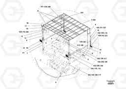 99301 Operator Canopy installation ABG4371 S/N 0847503049-, Volvo Construction Equipment