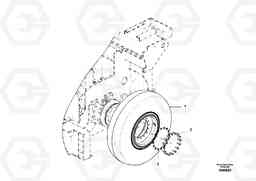 95566 Rear Wheel Installation ABG4371 S/N 0847503049-, Volvo Construction Equipment