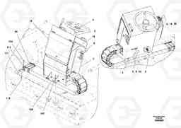 92390 Control Console Complete Installation ABG4371 S/N 0847503049-, Volvo Construction Equipment