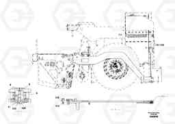 95002 Tow Arm Assembly ABG4371 S/N 0847503049-, Volvo Construction Equipment