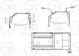 99950 Engine Canopy Assembly ABG4371 S/N 0847503049-, Volvo Construction Equipment