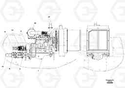 14651 Engine Installation ABG4371 S/N 0847503049-, Volvo Construction Equipment