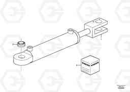 60079 Hydraulic cylinder L45F, Volvo Construction Equipment