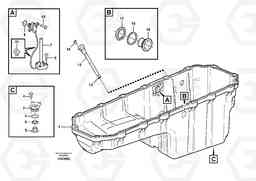 17595 Oil sump L350F, Volvo Construction Equipment