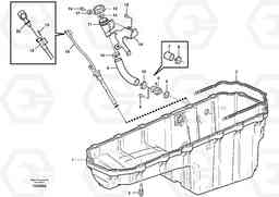 77804 Oil sump with mounting parts L350F, Volvo Construction Equipment