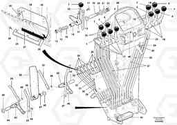 62552 Control levers G900 MODELS S/N 39300 -, Volvo Construction Equipment