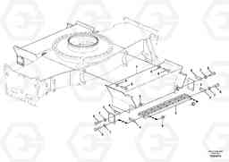 47089 Foot step EW230C, Volvo Construction Equipment