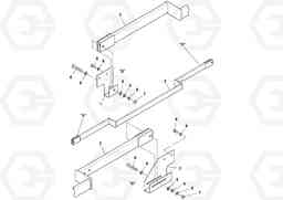 105992 Slope Beam Assembly PAVER CONTROLS ATT. PAVER CONTROLS PF6110, PF6160, PF6170, Volvo Construction Equipment