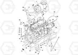 6647 Engine assembly PF6110 S/N 197474 -, Volvo Construction Equipment