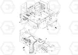 45305 Hydraulic Pressure check connection Installation PF6110 S/N 197474 -, Volvo Construction Equipment