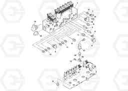 99043 Rear Valve Assembly PF6160/PF6170, Volvo Construction Equipment