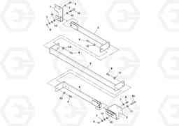 99208 Slope Beam Assembly PAVER CONTROLS ATT. PAVER CONTROLS PF6110, PF6160, PF6170, Volvo Construction Equipment