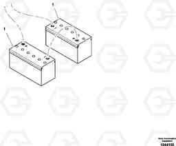 94641 Battery ABG4361 S/N 0847503050 -, Volvo Construction Equipment