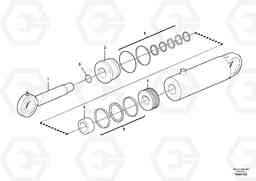 50750 Hydraulic cylinder L220F, Volvo Construction Equipment