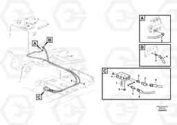 51000 Servo system, control valve to solenoid valve EW230C, Volvo Construction Equipment