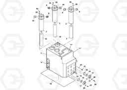 106478 Hydraulic Tank Assembly PF6110 S/N 197474 -, Volvo Construction Equipment