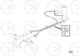 51767 Hydraulic system, steering line EW230C, Volvo Construction Equipment