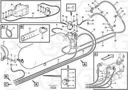 27946 Brake system, load unit A25E, Volvo Construction Equipment
