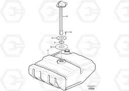 36482 Fuel tank L70F, Volvo Construction Equipment