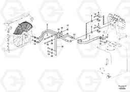 32292 Hydraulic system, oil cooling system EW230C, Volvo Construction Equipment