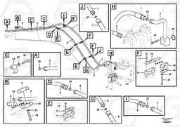 49731 Hammer Return Line EW230C, Volvo Construction Equipment
