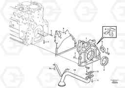 105702 Lubricating oil system EC210B, Volvo Construction Equipment