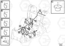 101317 Cable harness, frame MC60B S/N 71000 -, Volvo Construction Equipment