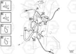 106343 Cable harness MC60B S/N 71000 -, Volvo Construction Equipment
