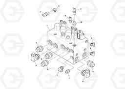 93922 Fwa Valve Assembly PF6160/PF6170, Volvo Construction Equipment