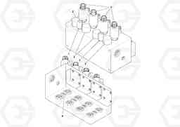 92828 Valve PF6160/PF6170, Volvo Construction Equipment