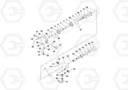 103698 Hydraulic motor PF6160/PF6170, Volvo Construction Equipment