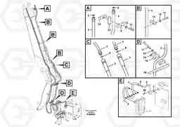 49723 X1 Lines adjustable boom EW230C, Volvo Construction Equipment