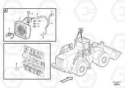 58371 Work lights, rear. L350F, Volvo Construction Equipment