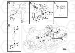 52975 Servo system, control valve to solenoid valve EC360C S/N 115001-, Volvo Construction Equipment