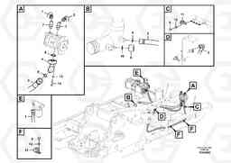 93932 Working hydraulic, adjustable boom for upper EC360C S/N 115001-, Volvo Construction Equipment